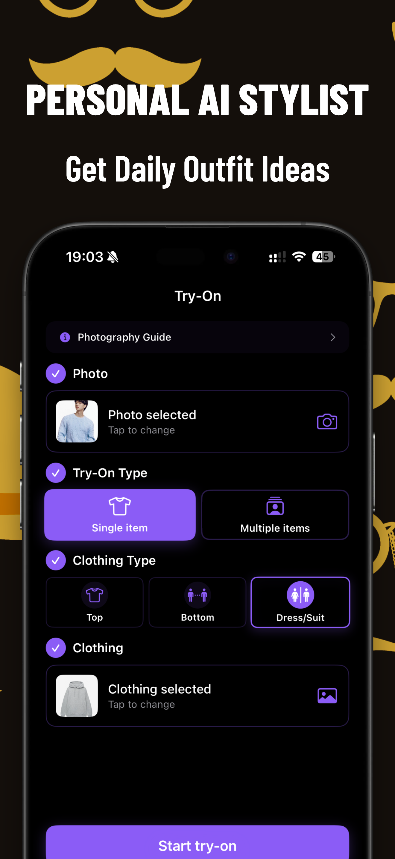 AI Clothes Changer & Virtual Try-On App | Fits - Transform Outfits ...
